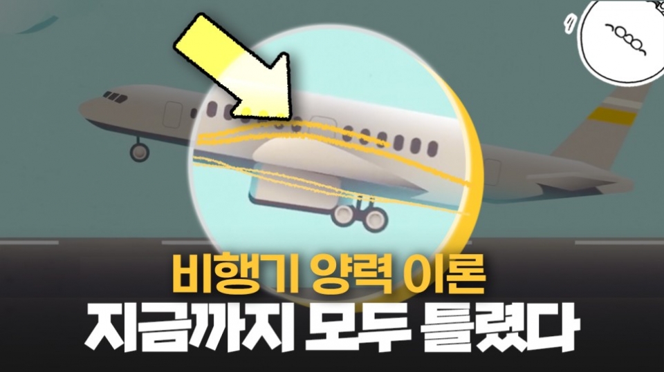지금까지 모두 틀렸다. 새로 밝혀진 비행기 양력 이론