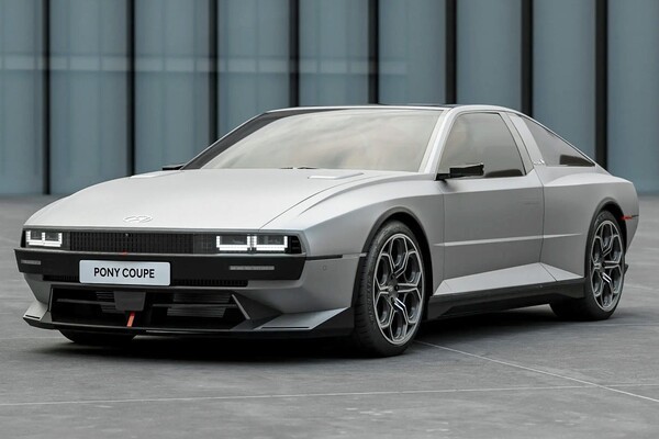 포니 쿠페 복원 차량/(제공=현대차)