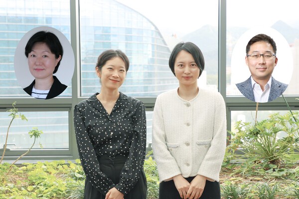 KBSI 김진영 박사, DGIST 정혜지 박사후연수연구원, 엄지원·고재원 교수 (사진 = DGIST)