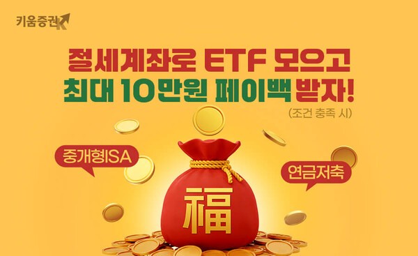 ‘절세계좌로 ETF거래하면 혜택이 다(多)르다’ 이벤트. (사진 제공=키움증권)