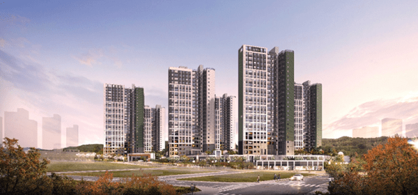 화성 남양뉴타운 우미린 에듀하이 투시도 (사진=우미건설)