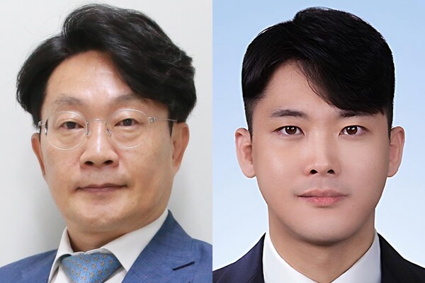 (좌측부터) DGIST 안진웅 책임연구원, 정의진 박사후연수연구원(사진 제공=DGIST)